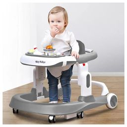 StarAndDaisy Multifunctional Baby Walker with Music Box - Grey-28