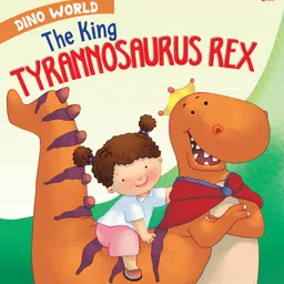 om books international Dino World The King Tyrannosaurus Rex Picture Book - English-picture-25