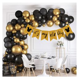 Funcart Half Birthday Decoration Kit Multicolor - Pack Of 51-image-4