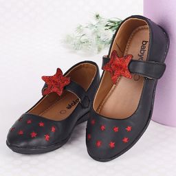 Babyoye Bellies & Peep Toes - Black-image-34