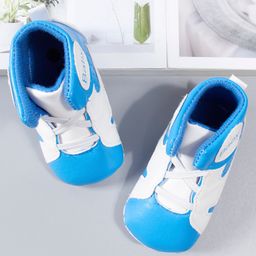 Cute Walk by Babyhug Booties - Blue-image-21