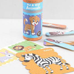 Babyhug  Pet & Wild Animals 6 Stick Puzzle Set - 18 Sticks-23