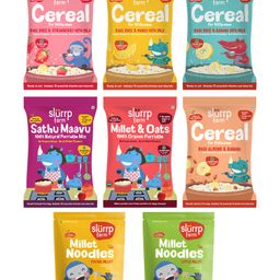 Slurrp Farm Cereals Pack of 6 & Foxtail and Little Millet Noodles Pack of 2-22