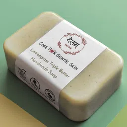 Desam Organics Kids Lemongrass Triple Butter Bathing Bar - 80 g-image-2