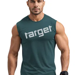 3Colors Printed Dri-FIT Sleeveless Activewear Gym Vest VEST-CCUT-TARGET-AF BLUE_M-picture-1