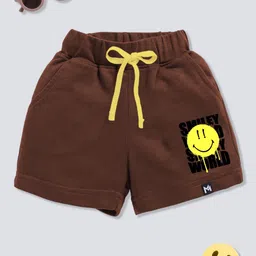 YK X Minute Mirth Boys Pure Cotton Printed Shorts-30