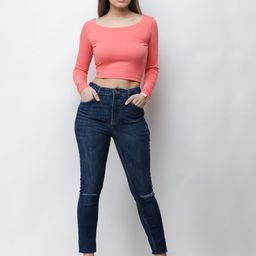 Moda Rapido Cotton Crop Top-picture-31