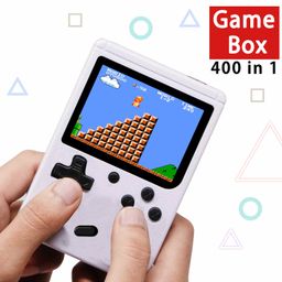 Fiddlerz Handheld Game Console 400 Video Games - White image 2