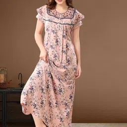 Soulemo Printed Maxi Nightdress-picture-38