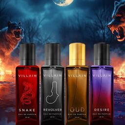 VILLAIN Set Of 4 Alpha Collection Fragrance Set - 20 ml Each image 4
