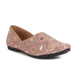 FAUSTO Men Printed Mojaris-image-63