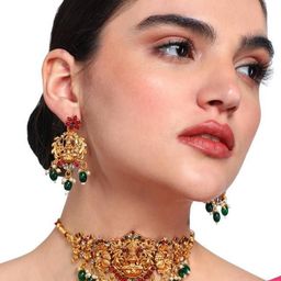 ORBIS Gold-Plated Alloy Jewellery Set-21
