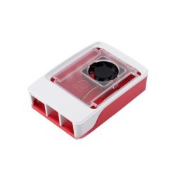 Official Raspberry Pi 5 Case Red and White Raspberry Pi 5 ABS Case Raspberry Pi 5 Active Cooling PWM Fan Protection - RS5688Official Raspberry Pi 5 Case Red and White Raspberry Pi 5 ABS Case Raspberry Pi 5 Active Cooling PWM Fan Protection - RS5688 image 2