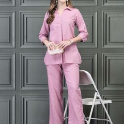 ShreeShirt Collar Neck Tunic & Trouser Co-Ords-image-13