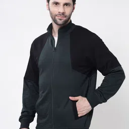 Kalt Men Colourblocked Sweatshirt-image-21