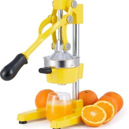 Hand Press Juicer Machine, Manual Orange and Citrus Juicer Mixer Juicer Jar-image-1