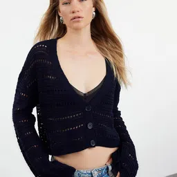 Trendyol Women Crop Cardigan-image-94