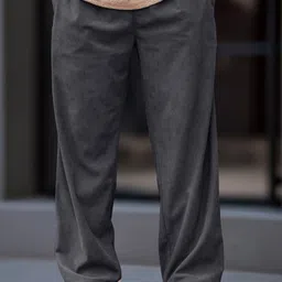 Maniac Men Comfort Loose Fit Joggers Trousers-image-22