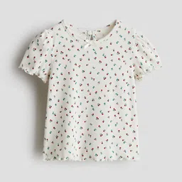 H&M Printed Cotton Top-image-45
