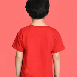 NUSYL Boys Drop-Shoulder Sleeves Oversized Cotton T-shirt-image-80