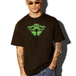 BDSQUARE Men Printed Applique T-shirt-picture-49