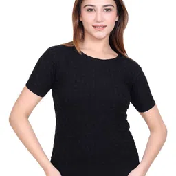 LEZA Women Slim Fit T-shirt-picture-36