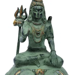 Exotic India Green Religious Idol Showpiece-picture-35
