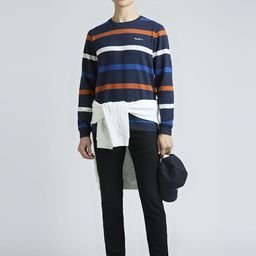 Pepe Jeans Men Striped Round Neck Cotton Pullover Sweatshirt-image-58
