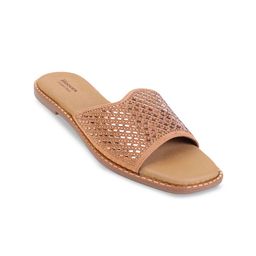 Hooves Women Embellished Open Toe Flats with Western - Embellished-image-90