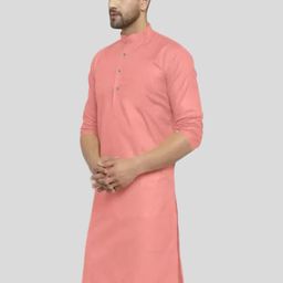 ANUJ FASHION Men Solid Cotton Kurta-picture-13
