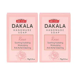 FARM SECRETS Set Of 2 Dakala Herbal Rose Soap- 75 g Each-image-95