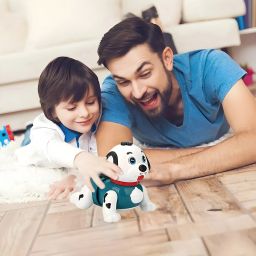 Musical Puppy Toy with Lights Sounds and Crawling Function for Babies-image-81