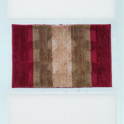 IVAZA Red Microfibre 1400 GSM Bath Rugs-picture-45