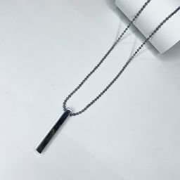 Psight Unisex Square Shaped Pendants with Chains-1