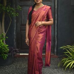 AMRUTKALA SAREES Woven Design Saree-image-42