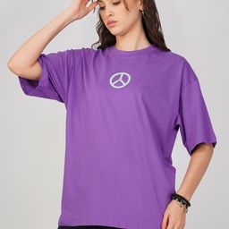 THREADCURRY Women Printed Applique T-shirt-image-124