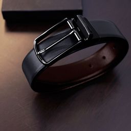Hayes London Men Leather Reversible Formal Belt-image-91
