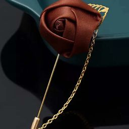 Curren Men's FlowerBrooch-image-55