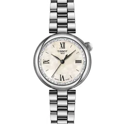 TISSOT Women Mother of Pearl Dial & Stainless Steel Bracelet Style Straps Analogue Watch T1520101111800-picture-46
