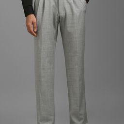 Louis Philippe Men Pleated Formal Trousers-picture-55