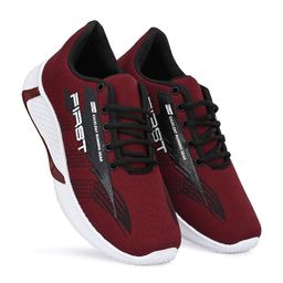 Spotwalk Men Mesh Running Non-Marking Shoes image 2