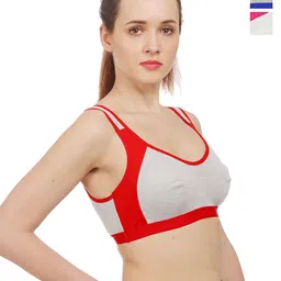 Samvar Multi Cotton Non-Wired Non Padded Minimizer Bra-picture-31