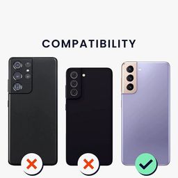 LIRAMARK Liquid Silicone Soft Samsung Galaxy S22 Plus Back Case image 4