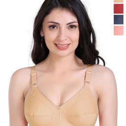SHYAM SONS FLAIR Women Pack of 4 Full Coverage Bra-picture-8