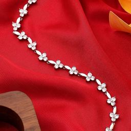 Beenth & Doneth Women Rhodium-Plated Link Bracelet-image-89