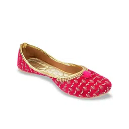 Sangria Women Woven Design Mojaris-picture-46