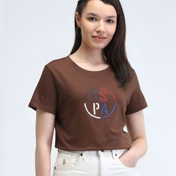 U.S. Polo Assn. Women Women Printed Pure Cotton T-shirt-picture-7