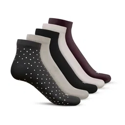 TalkingSox Unisex Pack of 5 Ankle-Length Socks-image-89