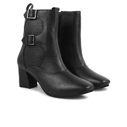 SHUZ TOUCH Women Mid Calf Block Heel Regular Boots-image-27