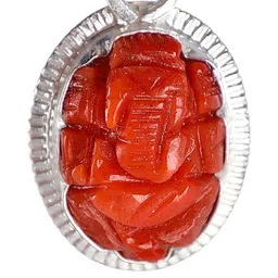 KASHI VISHWANATH RUDRAKSHA & GEMS Ganesh Rudraksha Pendant-image-57